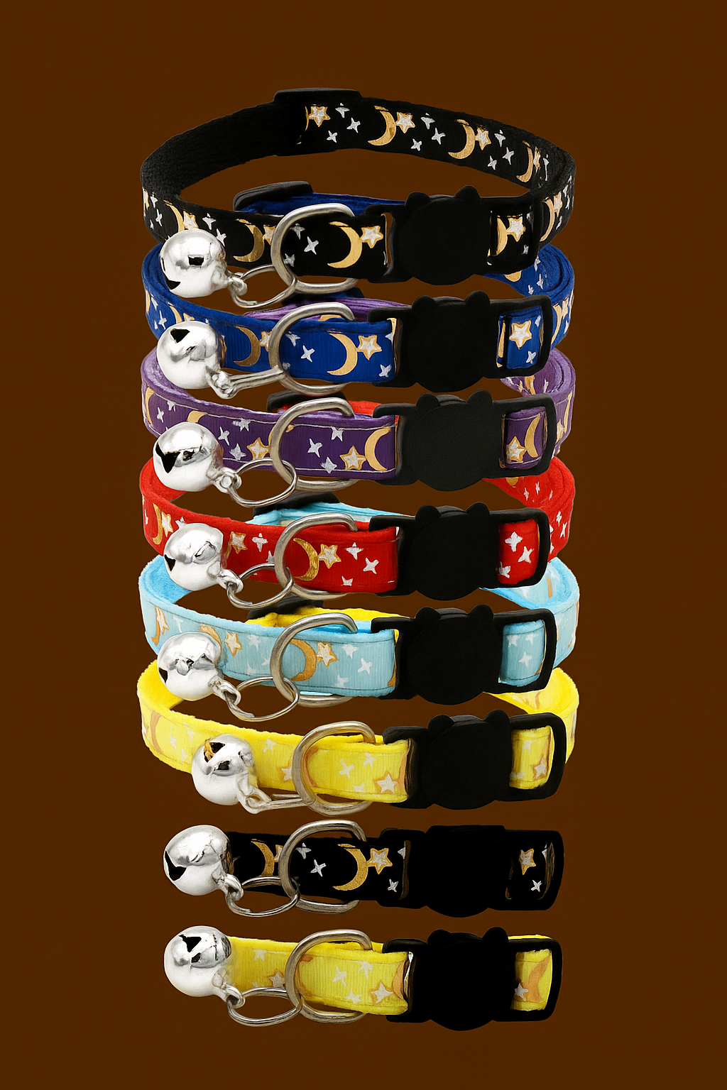 Adjustable Cat Collar with Bell
