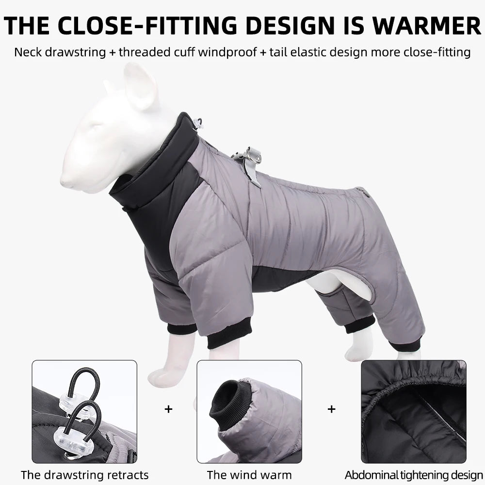 āļøš Winter Dog Jacket ā Warm & Waterproof