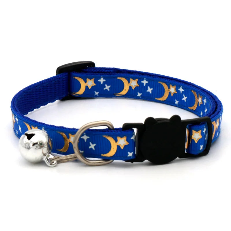 Adjustable Cat Collar with Bell