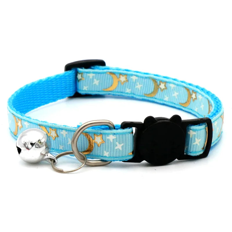 Adjustable Cat Collar with Bell