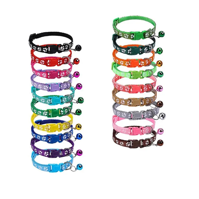 Adjustable Pet Collar with Bell
