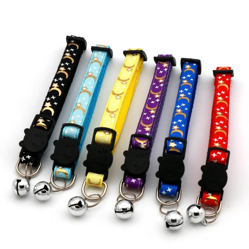 Adjustable Cat Collar with Bell