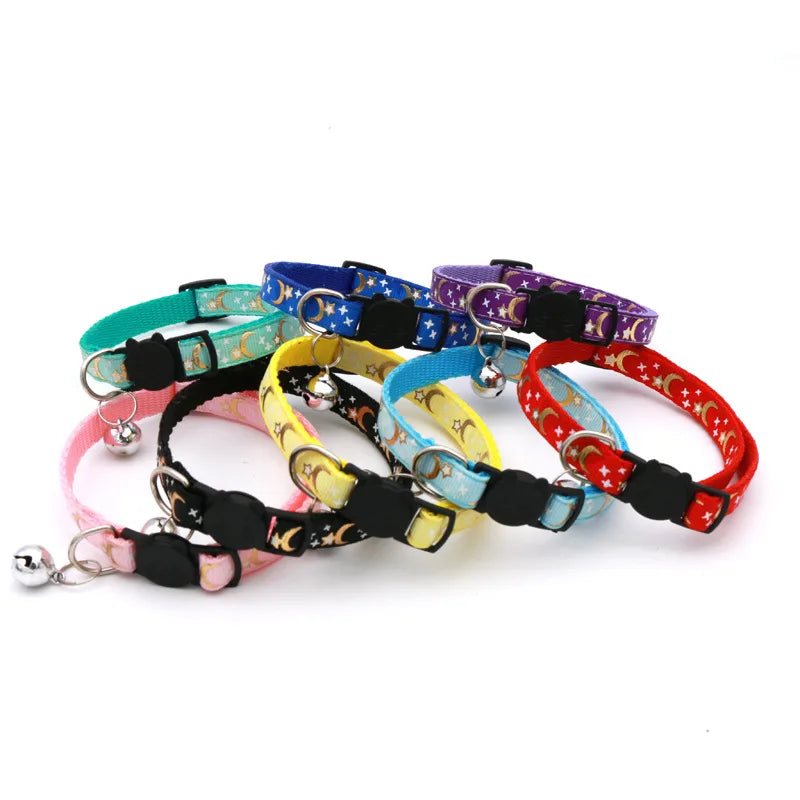 Adjustable Cat Collar with Bell