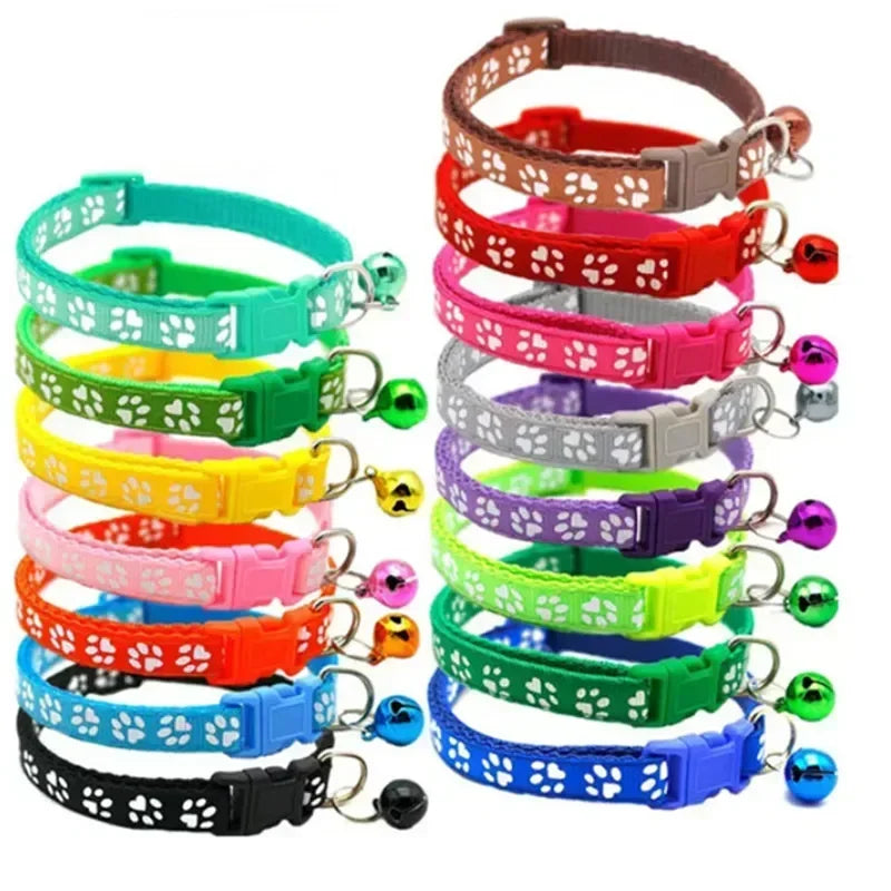 Adjustable Pet Collar with Bell