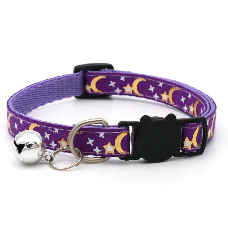 Adjustable Cat Collar with Bell