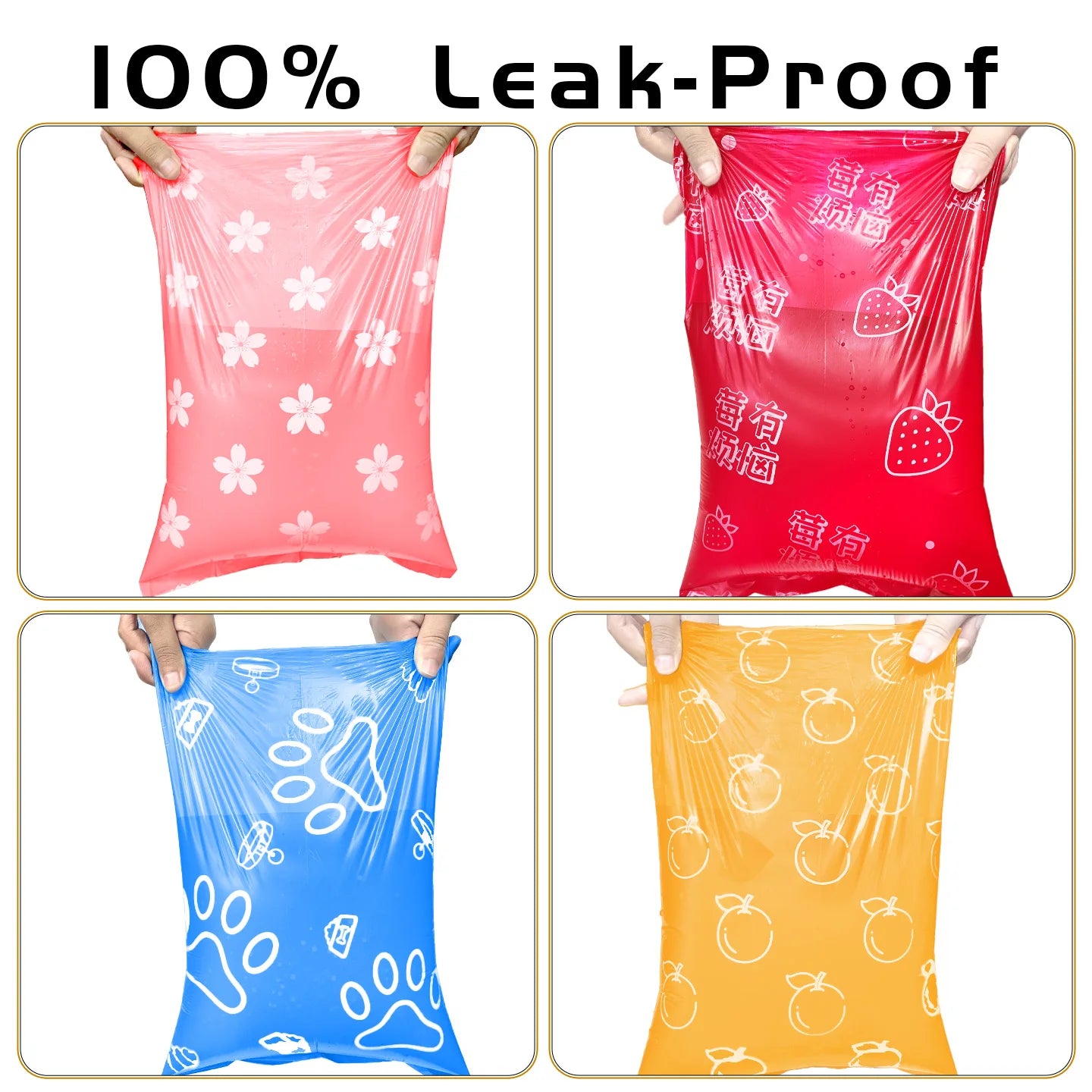๐พ Dog Waste Bags โ 5 Colours + Dispenser
