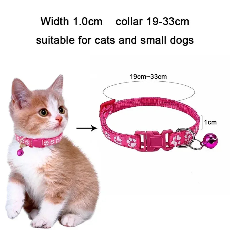 Adjustable Pet Collar with Bell