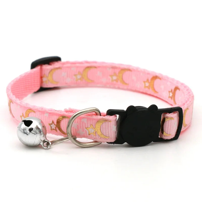 Adjustable Cat Collar with Bell