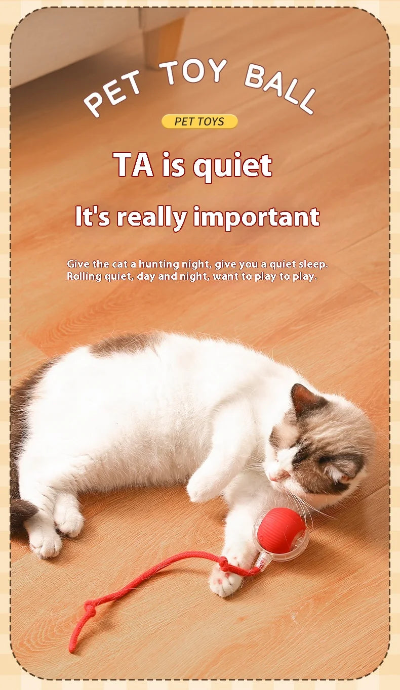 Automatic Rolling Cat Toy