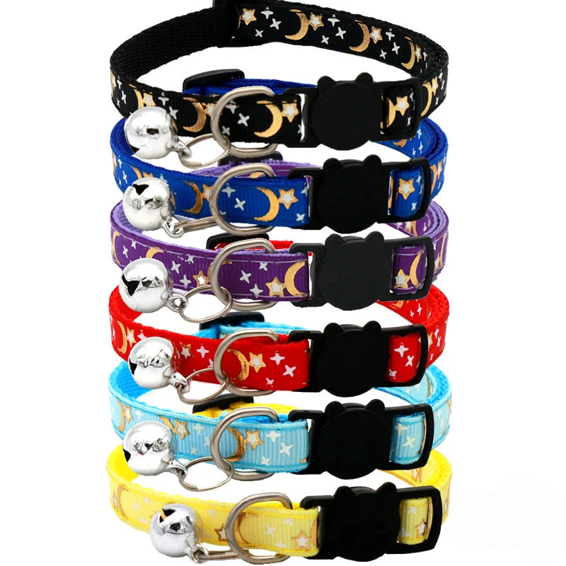 Adjustable Cat Collar with Bell
