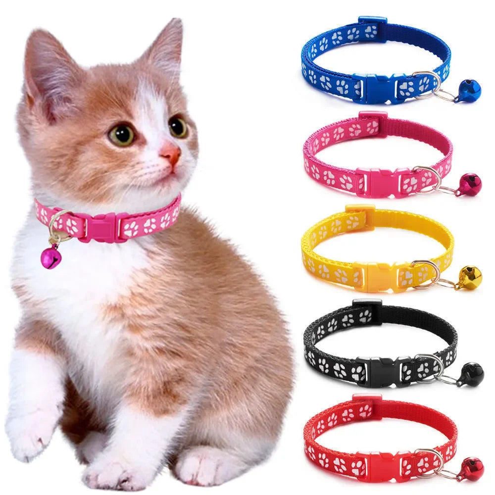 Adjustable Pet Collar with Bell
