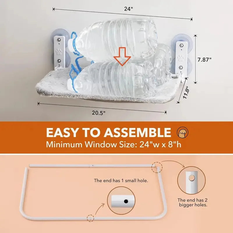 Foldable Cat Window Hammock