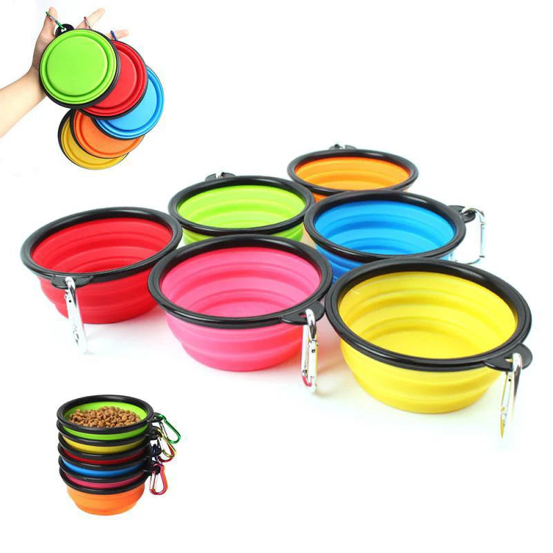 Olding Silicone Pet Bowl