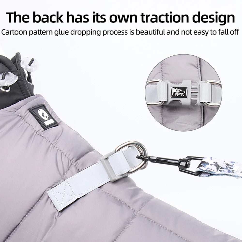 ❄️🐕 Winter Dog Jacket – Warm & Waterproof