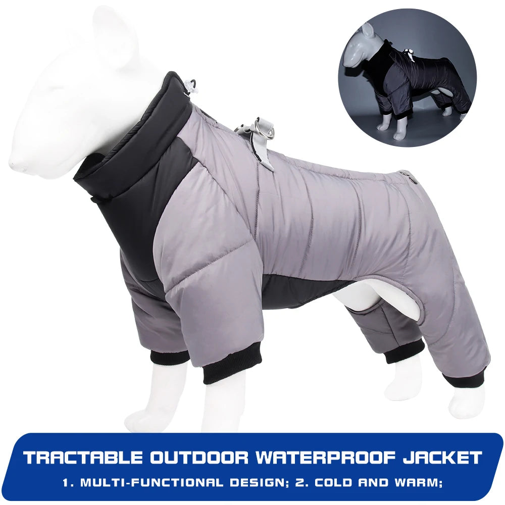 ❄️🐕 Winter Dog Jacket – Warm & Waterproof