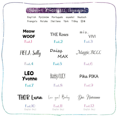 Personalised Pet ID Tag