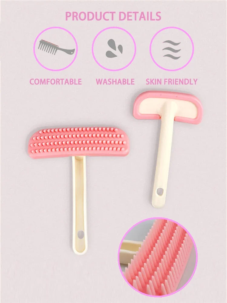 Silicone Pet Comb for Rabbits & Small Animals
