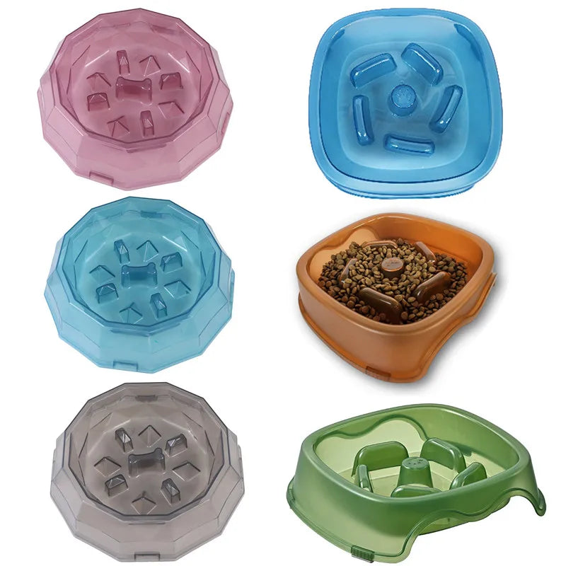 Slow Feed Pet Bowl