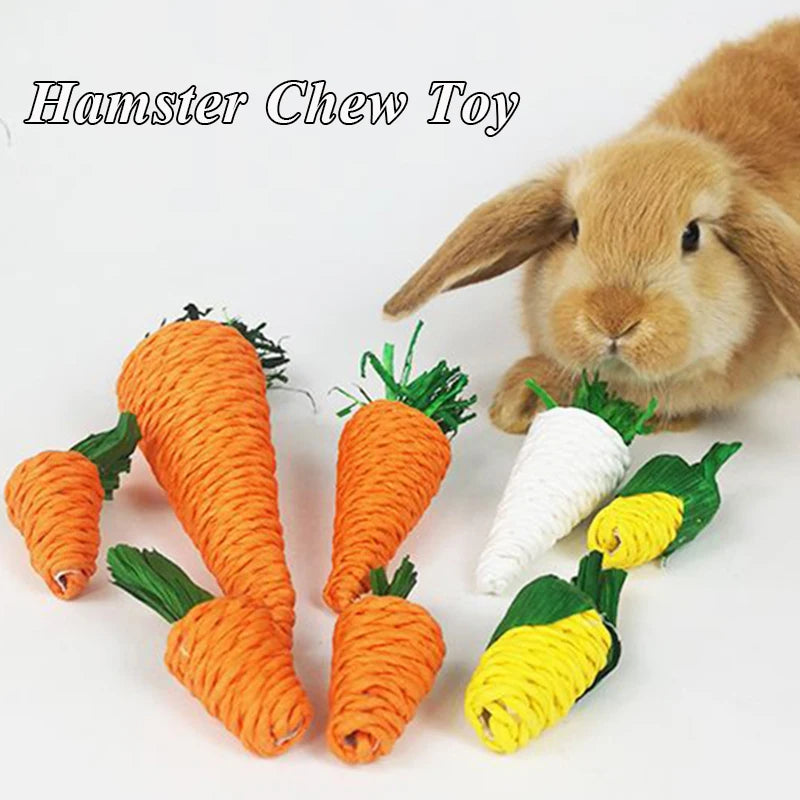 Natural Molar Chew Toy for Hamsters & Rabbits