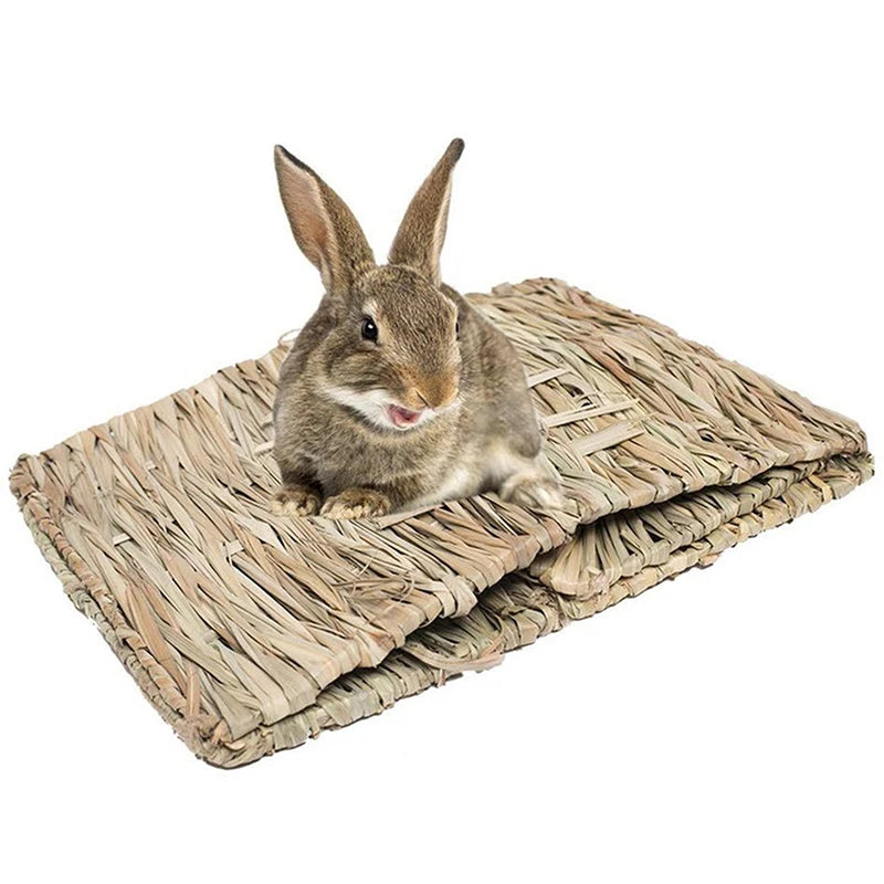 Rabbit & Guinea Pig Grass Mat House