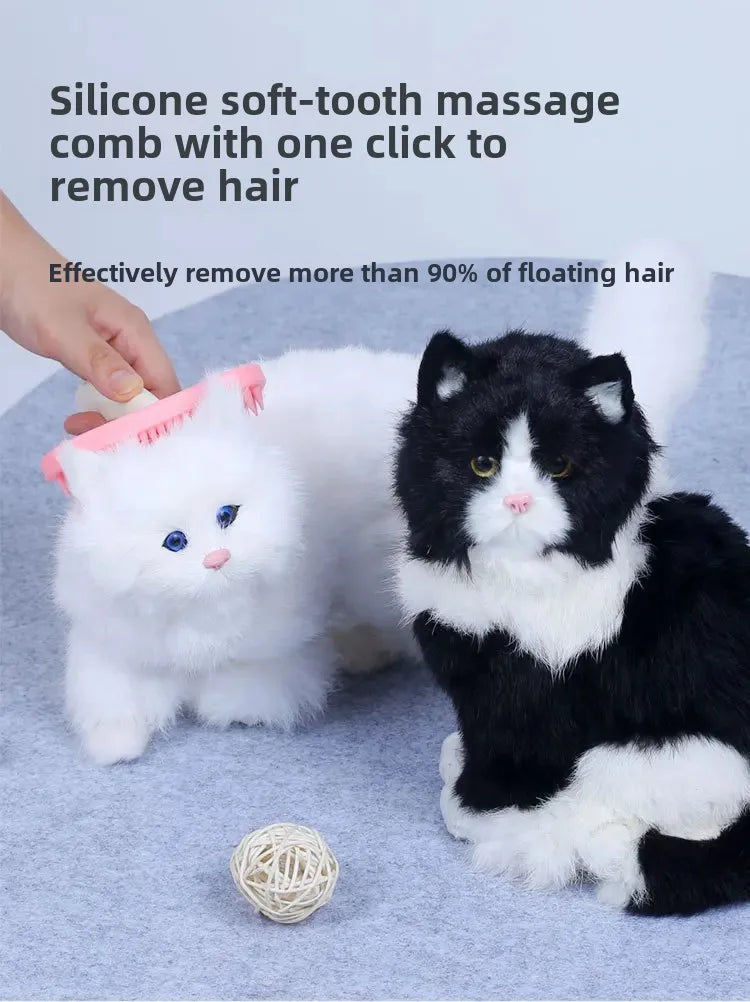 Silicone Pet Comb for Rabbits & Small Animals