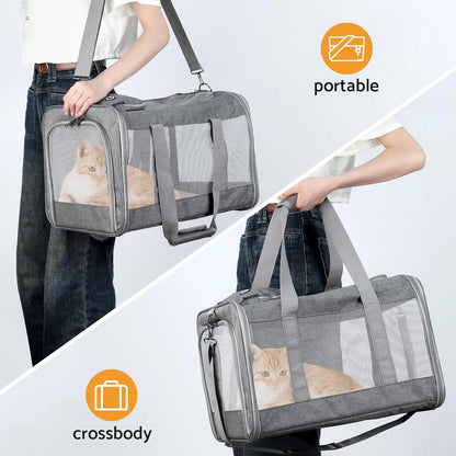Airline Approved Soft Pet Carrier for Cats & Dogs