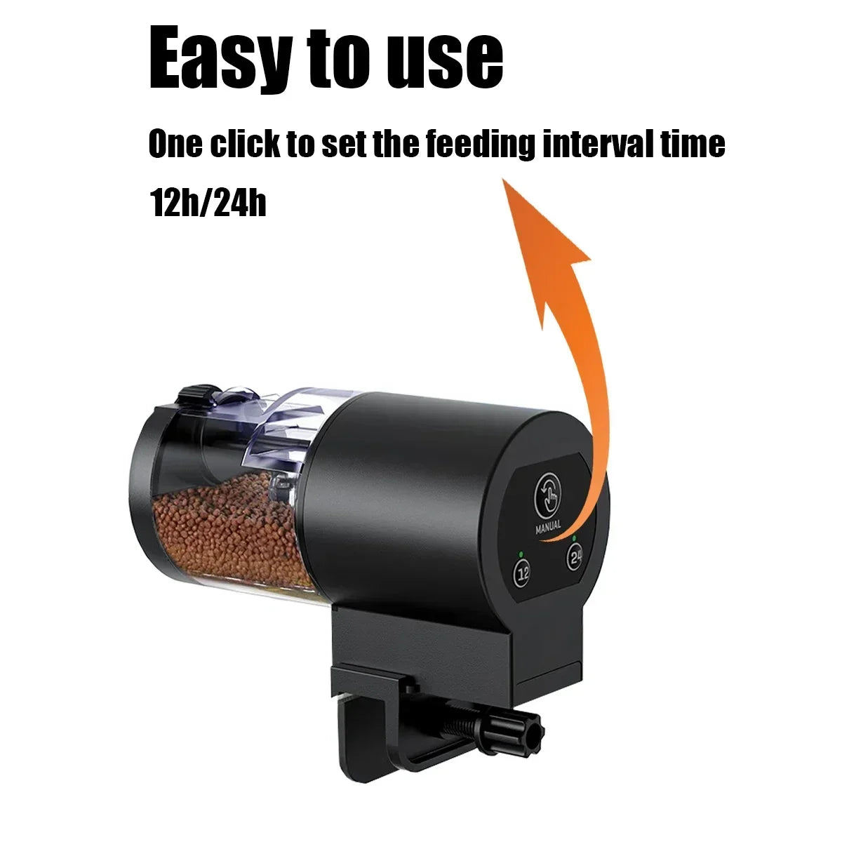 Automatic Aquarium Fish Feeder – 100ml