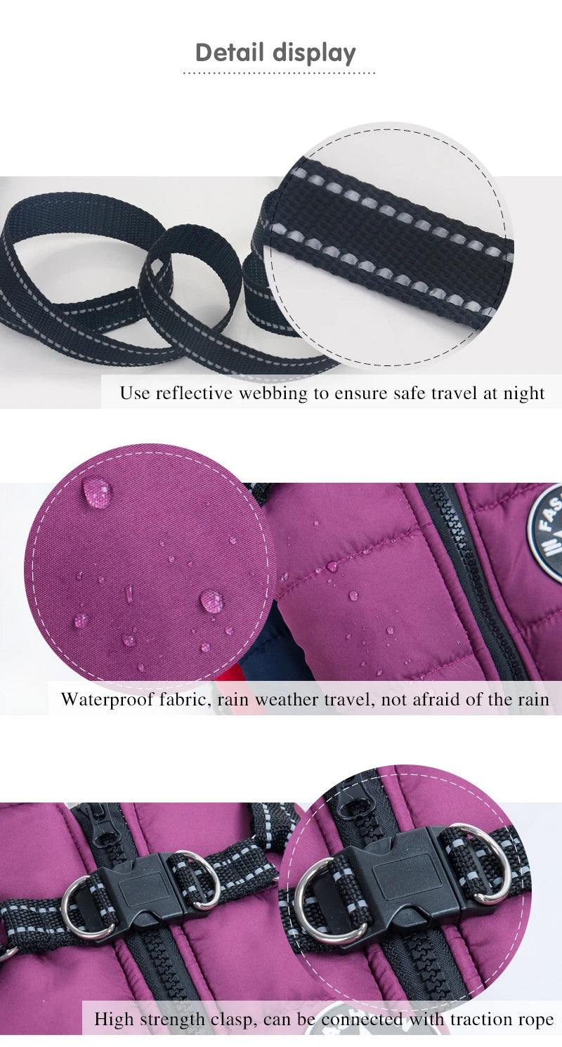❄️ Waterproof Dog Winter Coat