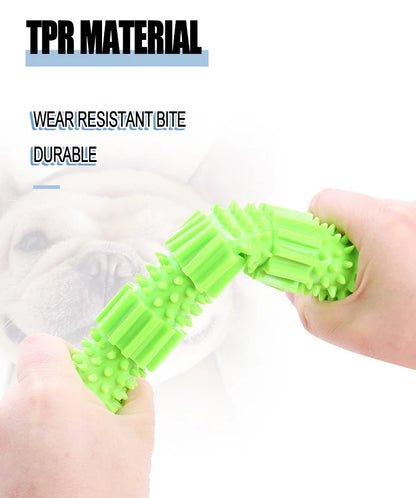 🦴 Indestructible Rubber Dog Toy – Treat Dispense