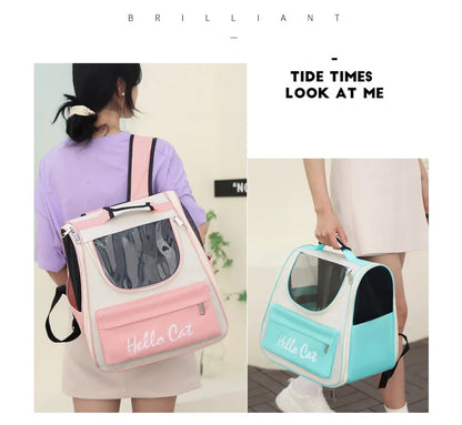 Water-Resistant Pet Backpack
