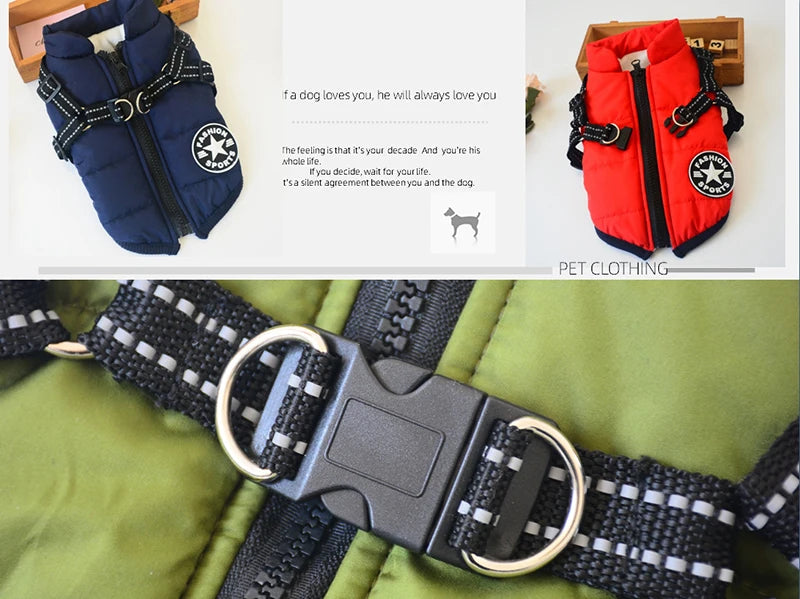 ❄️ Waterproof Dog Winter Coat