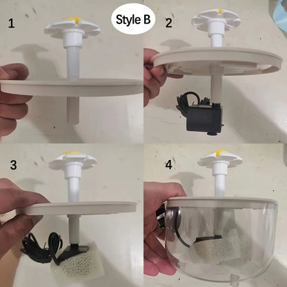 USB Electric Cat Water Fountain