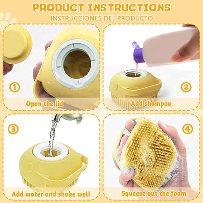 Dog & Cat Bath Brush