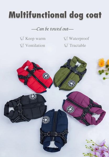 ❄️ Waterproof Dog Winter Coat