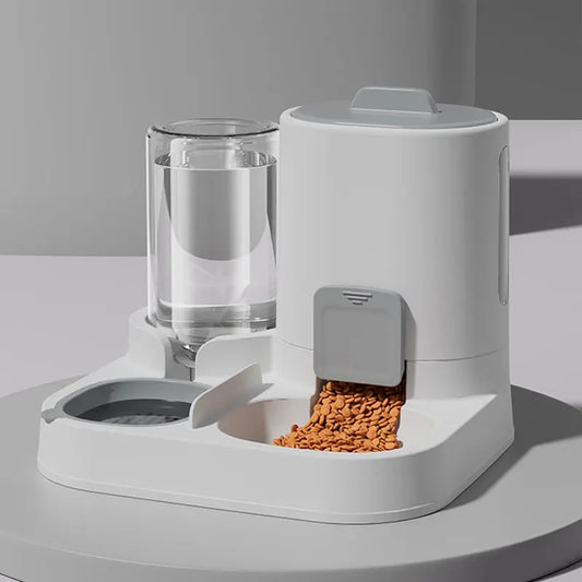 Automatic Gravity Cat Water Dispenser & Feeder