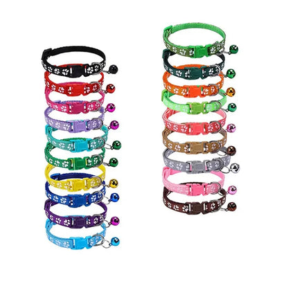 Adjustable Pet Collar with Bell