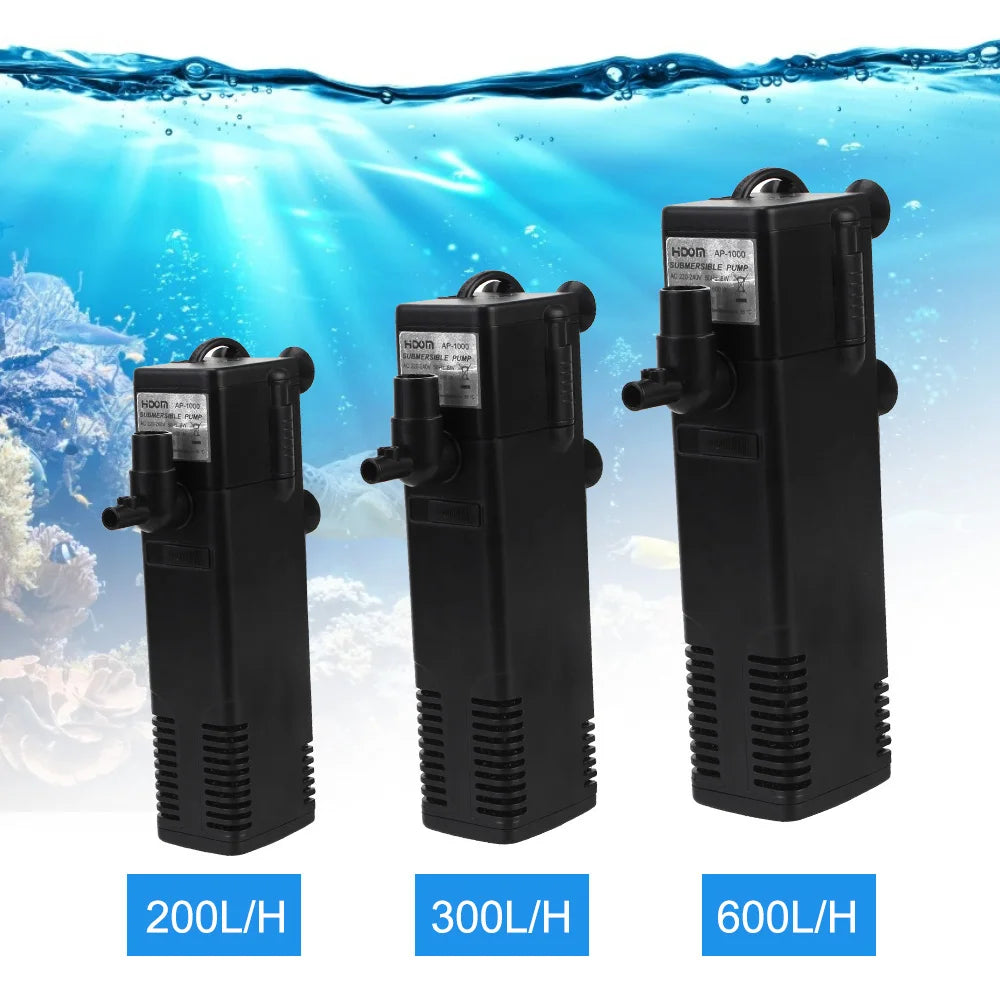 Submersible Water Filter Pump for Aquariums