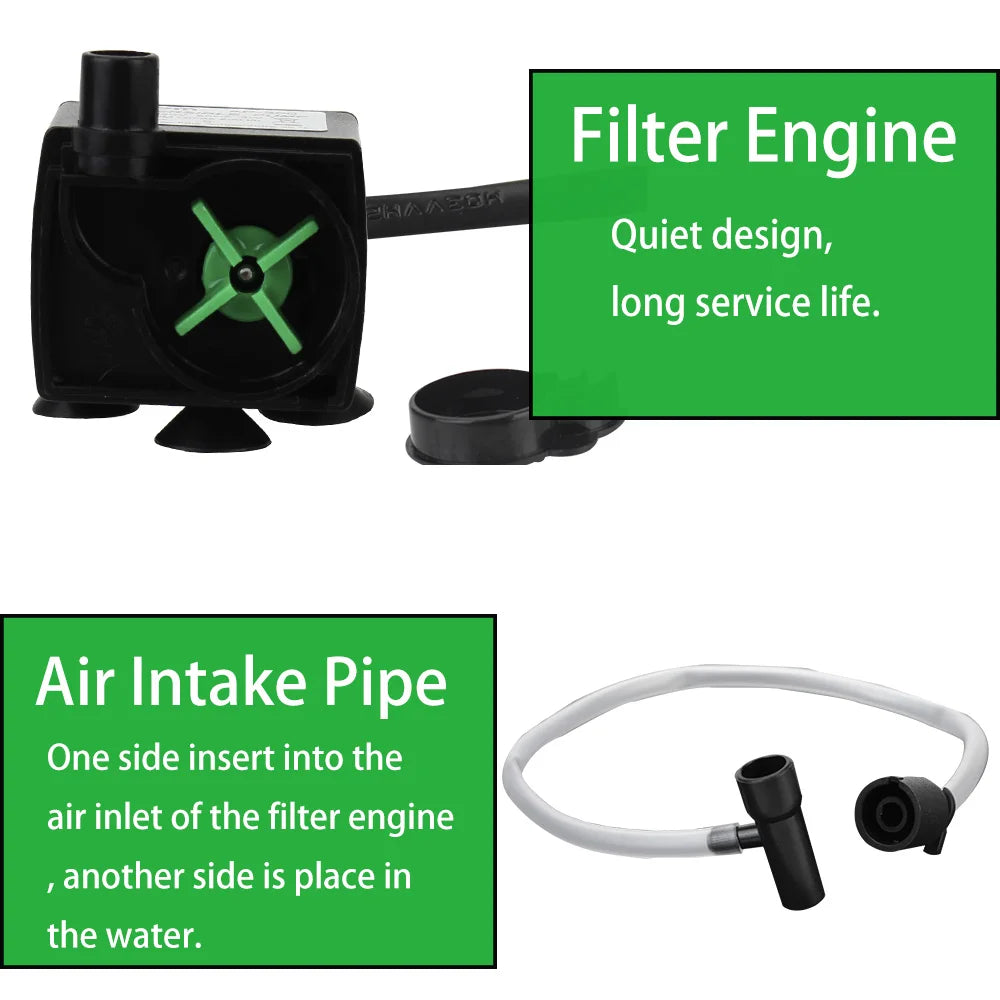 Submersible Water Filter Pump for Aquariums