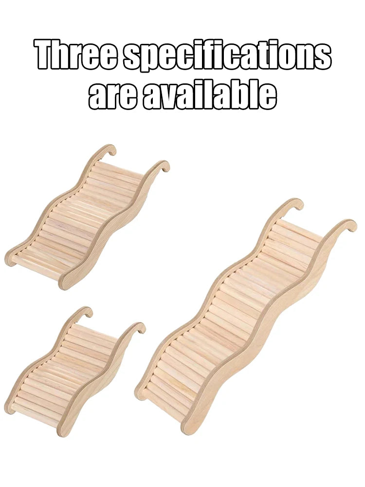 Hamster Wooden Climbing Stairs