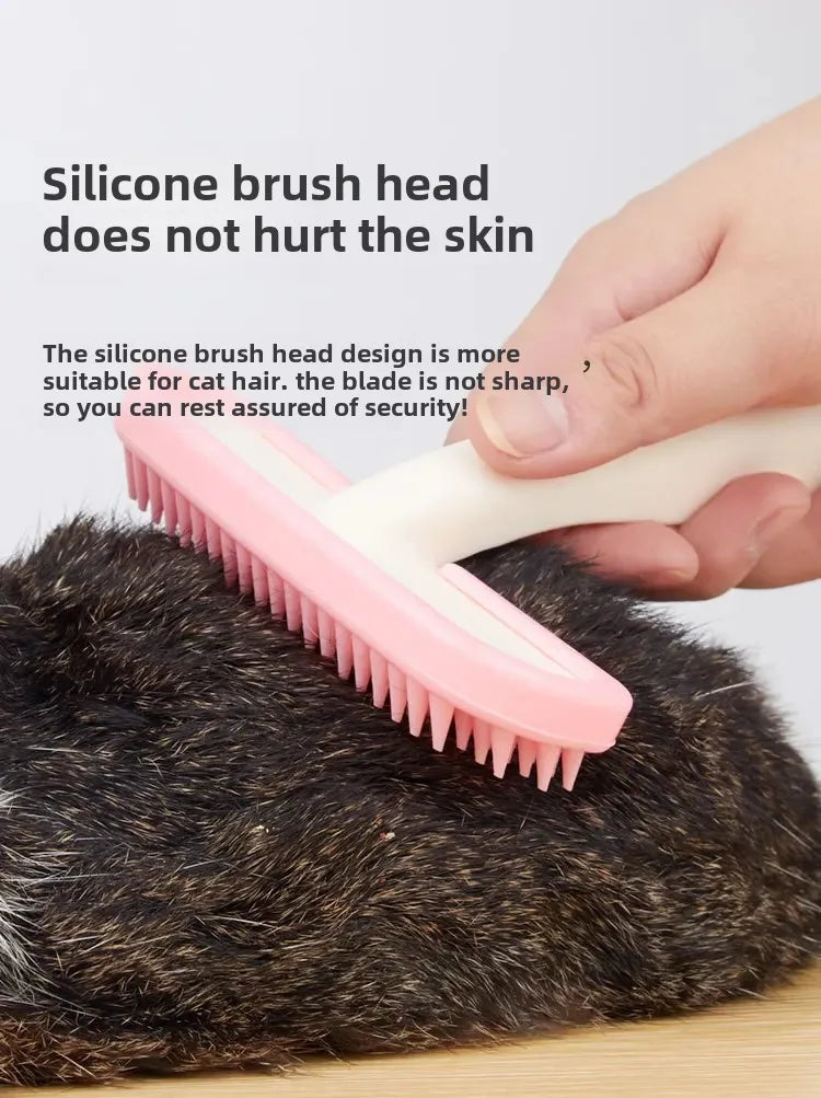 Silicone Pet Comb for Rabbits & Small Animals