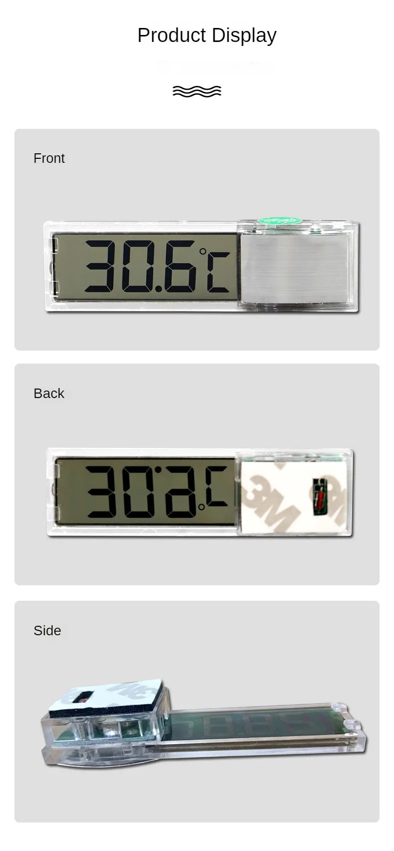 Digital LCD Aquarium Thermometer