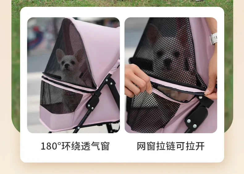 Foldable Pet Stroller
