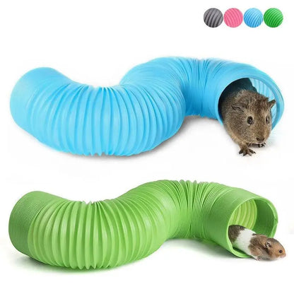 Small Pet Tunnel Tube – 100cm Telescopic