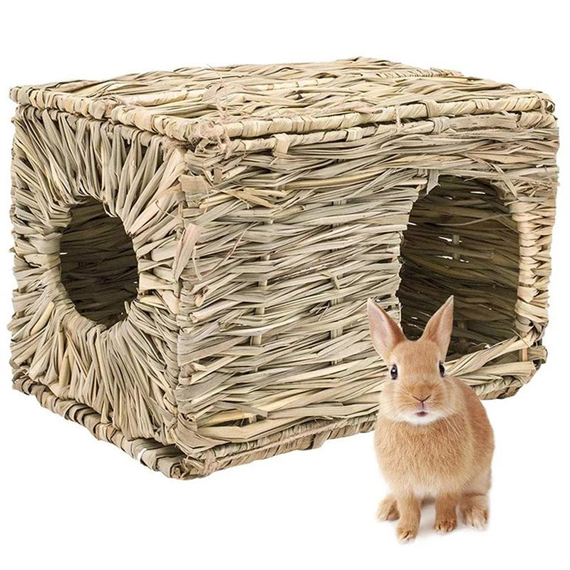 Rabbit & Guinea Pig Grass Mat House