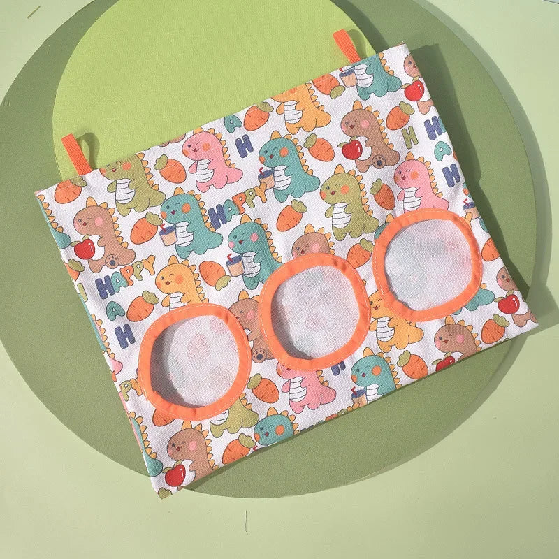 Hanging Hay Bag Feeder for Small Pets
