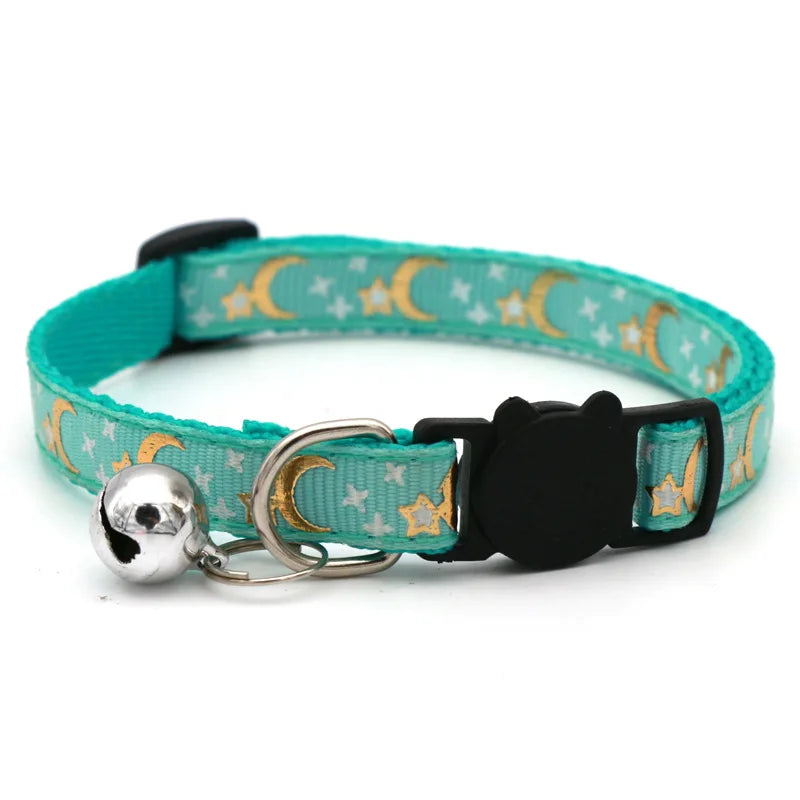 Adjustable Cat Collar with Bell