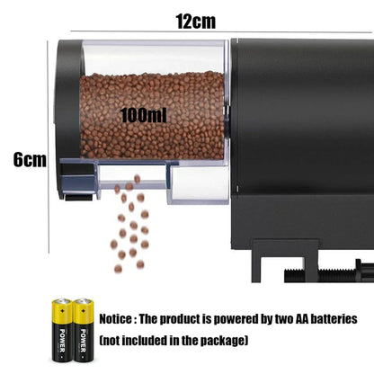 Automatic Aquarium Fish Feeder – 100ml