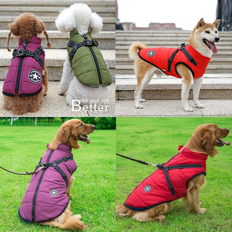 ❄️ Waterproof Dog Winter Coat