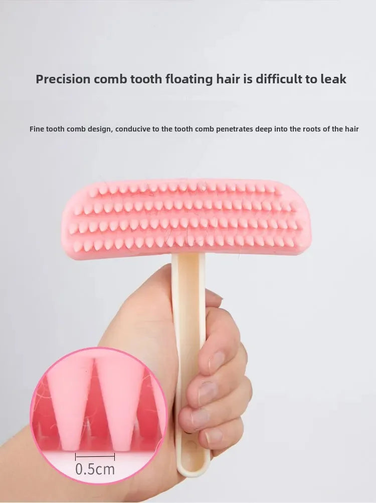 Silicone Pet Comb for Rabbits & Small Animals
