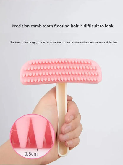 Silicone Pet Comb for Rabbits & Small Animals